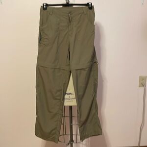 Women’s Activewear Pants Army Green Medium White Sierra